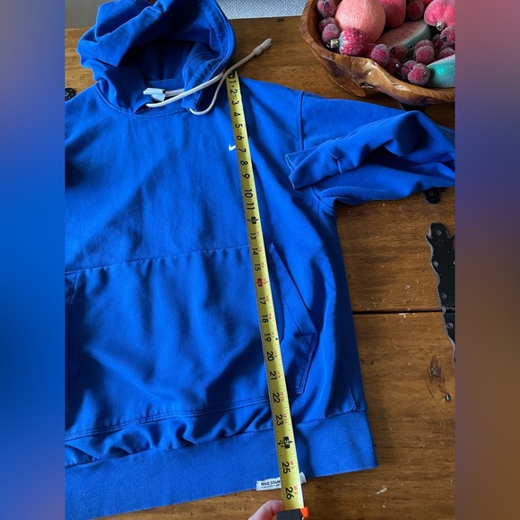 Nike Men's Standard Issue Dri-FIT Pullover Basketball Hoodie Medium M Blue - Picture 6 of 7